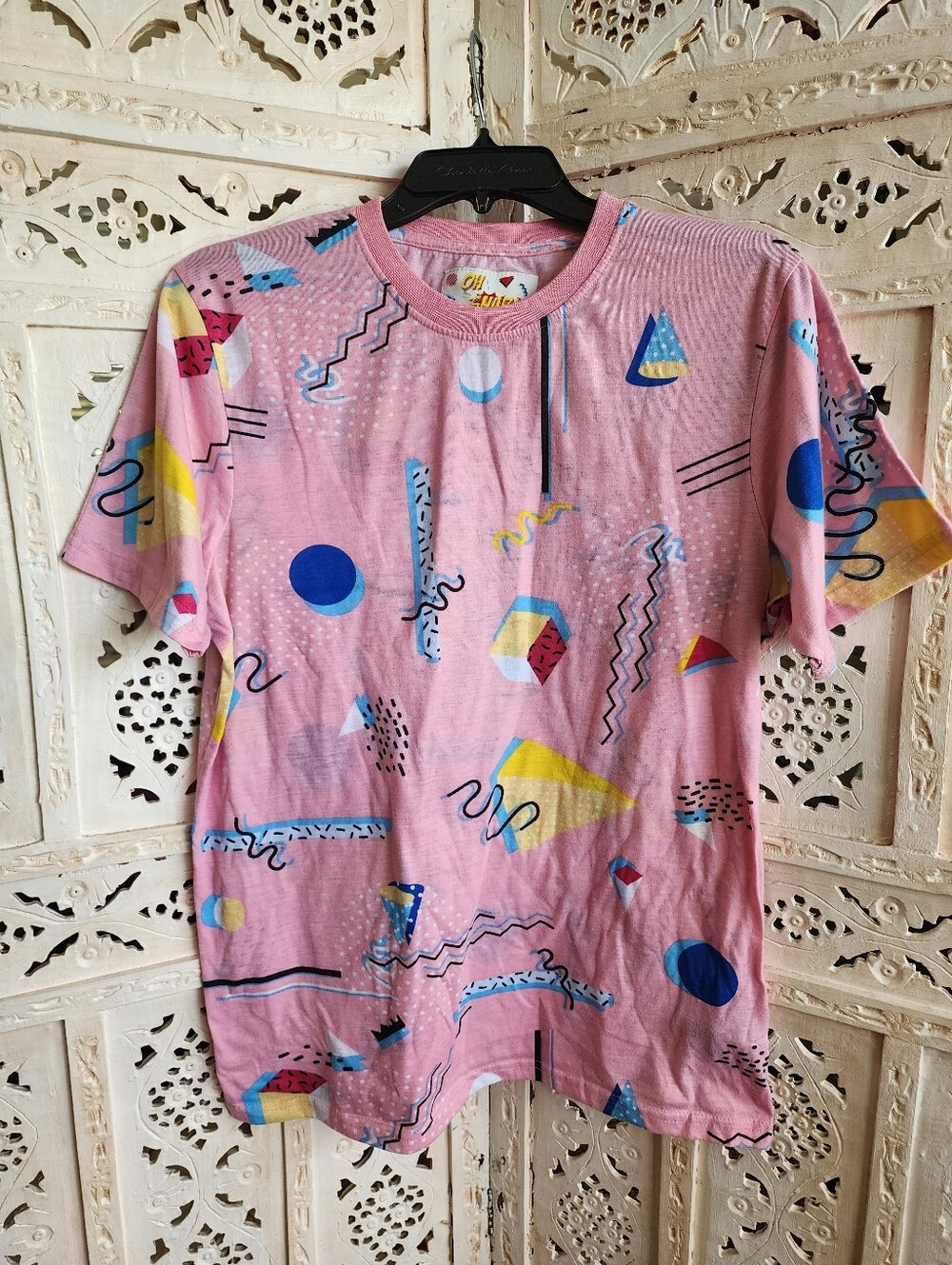 Oh Snap! Retro 80s Short Sleeve Tshirt- Mens Size Large